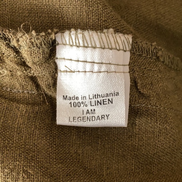 FLAX 💯 LINEN PANTS LADIES - Picture 7 of 12